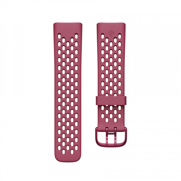 Charge 5, Sport Band,Black Cherry,Small